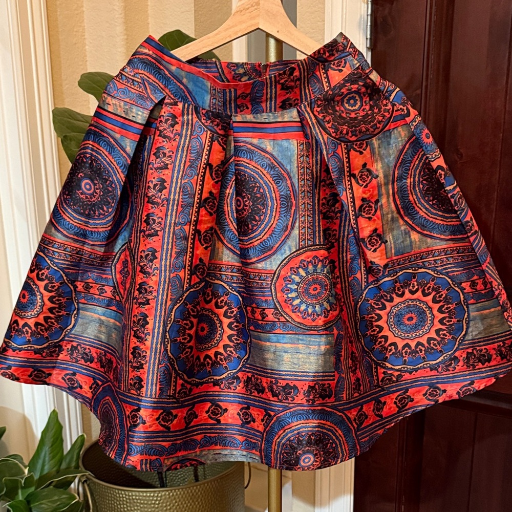 Banjul Boho, Pleater, Skater, Full Skirt Size S
